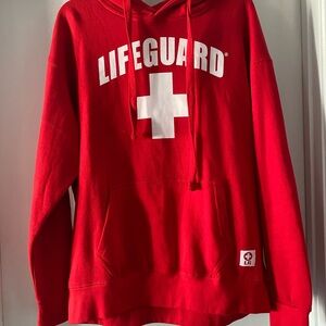 Lifeguard Red Women's Hoodie